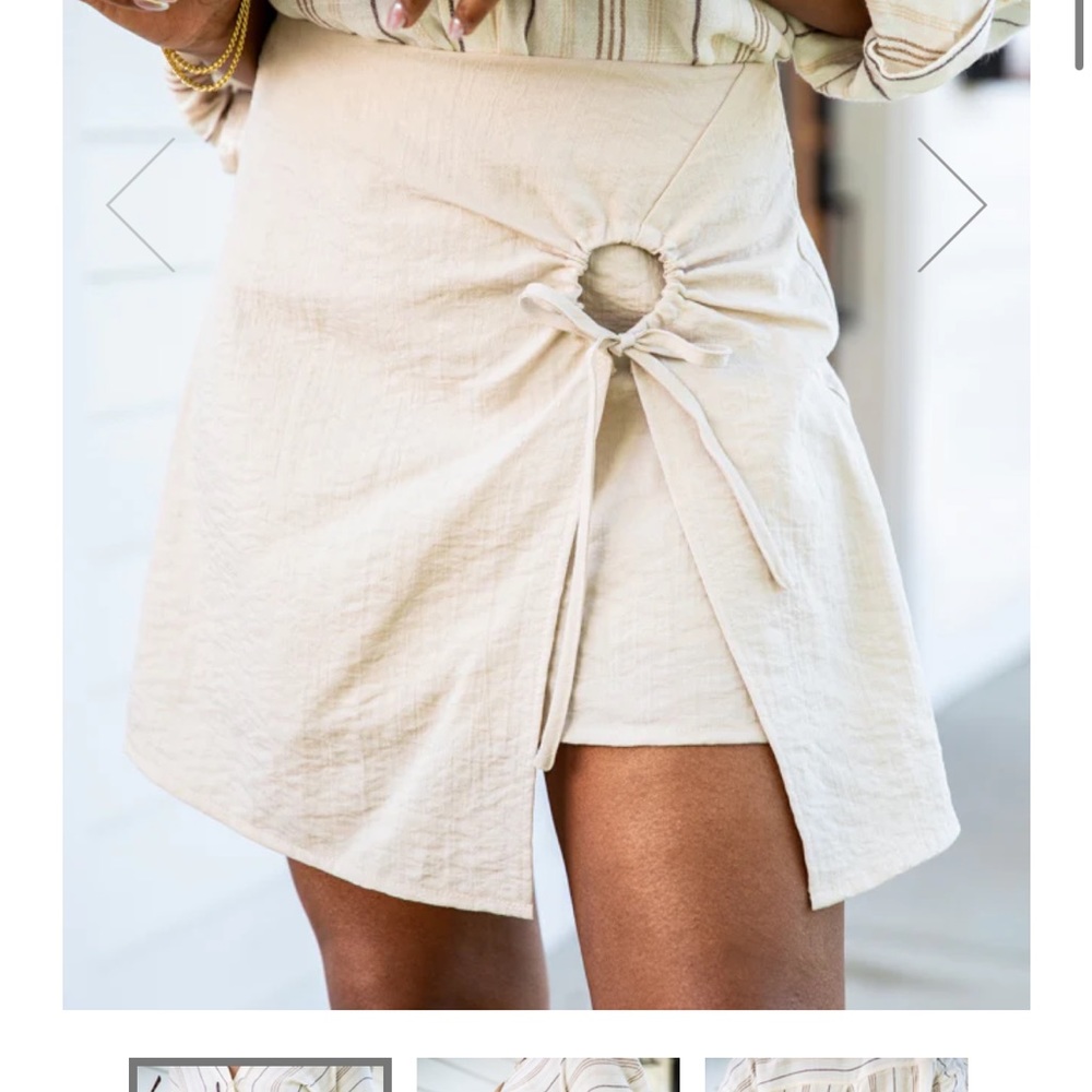 Linen Skirt